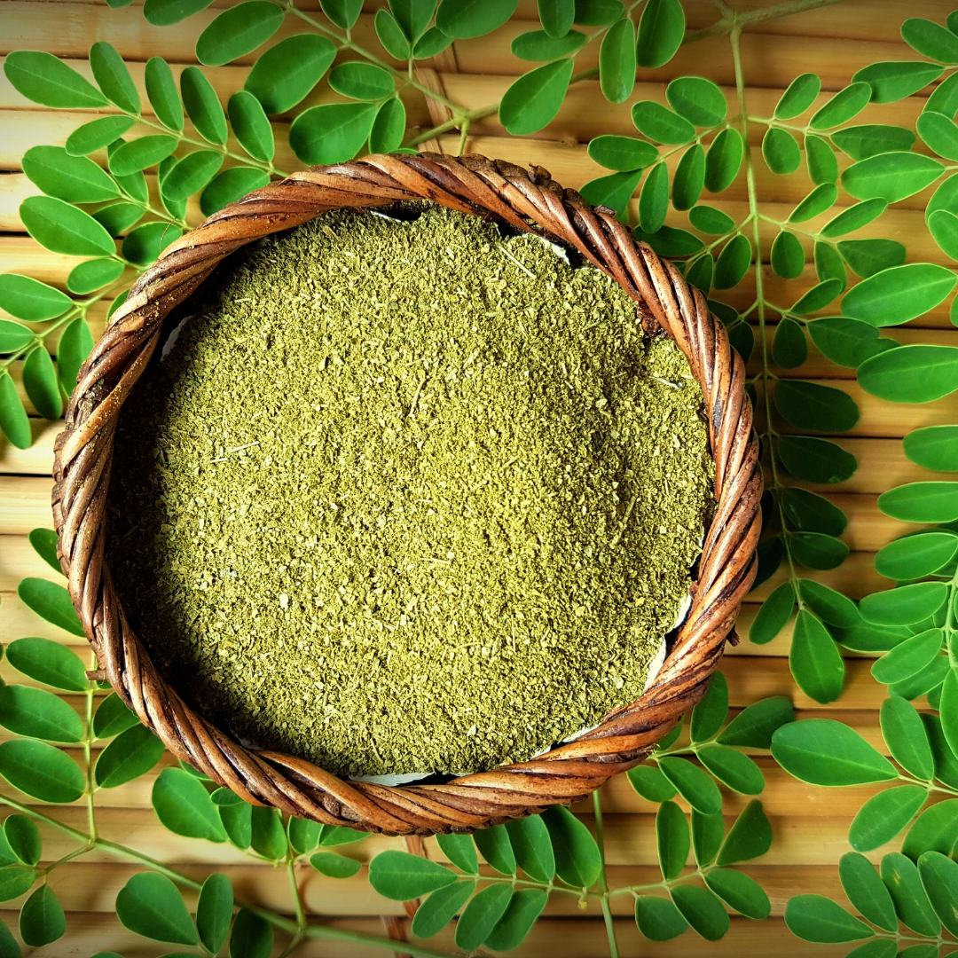 Moringa Oleifera Natural Leaves Powder For Skin & Hair Health | Herbal Supplement |100 gram (🌱) - Image 3